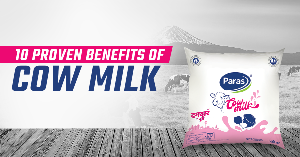 10 Proven Benefits of Cow Milk 