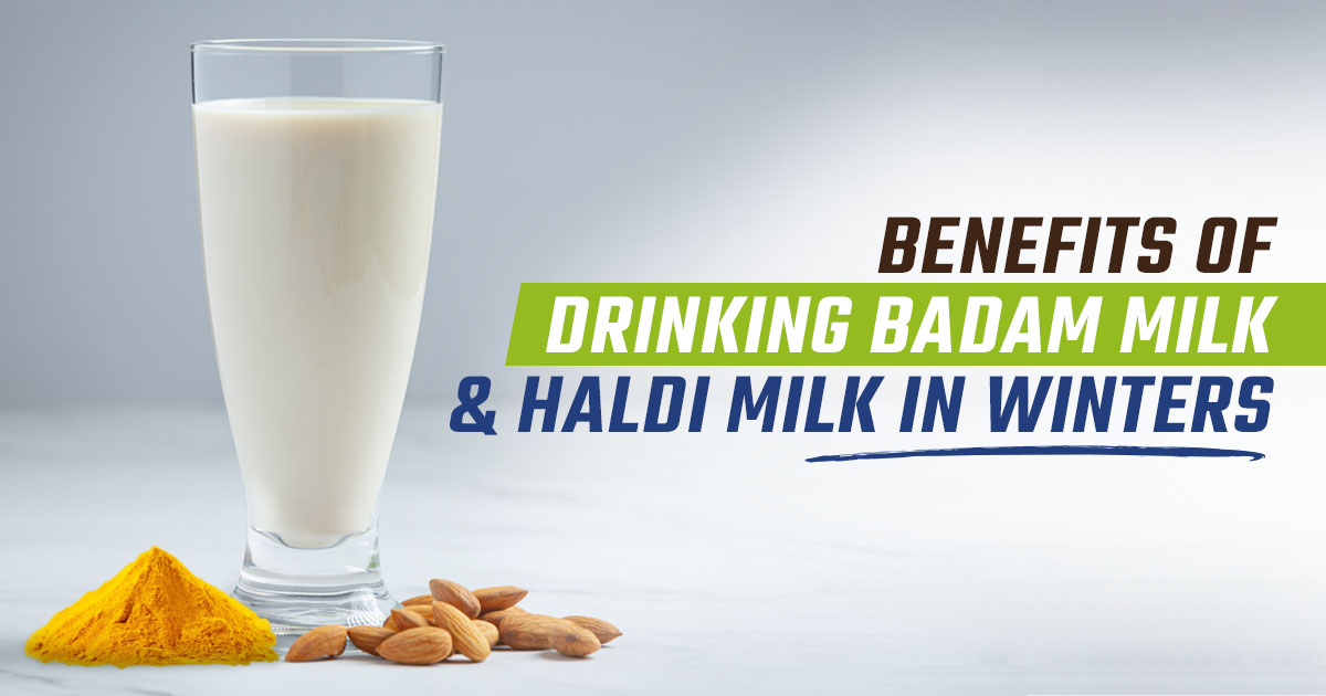 Benefits of Drinking Badam Milk Or Haldi Milk In Winters
